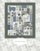 Into the Woods Machine Embroidery USB by meags & me. Finished size approximately 44" x 52" - QuiltingJoyPDX