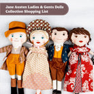 Jane Austen Ladies & Gents Dolls - Machine Embroidery USB from Riley Blake - QuiltingJoyPDX