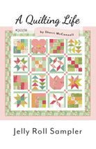Jelly Roll Sampler Quilt Pattern - QuiltingJoyPDX