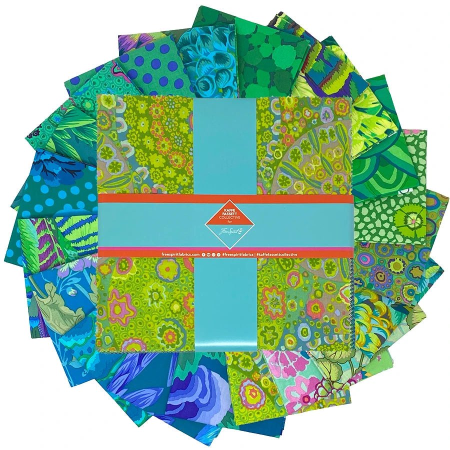 Kaffe Fassett Layer Cake - Tidal 10 inch squares - QuiltingJoyPDX