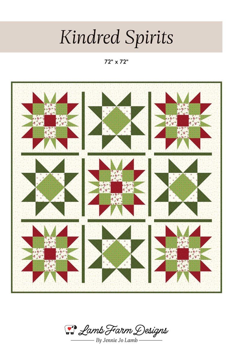 Kindred Spirits Pattern - QuiltingJoyPDX