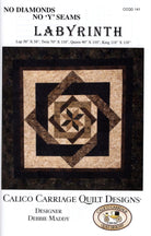 Labyrinth Quilt Pattern by Debbie Maddy - includes four sizes - QuiltingJoyPDX