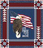 Land of the Free Panel Quilt Kit - coming February 2027 - QuiltingJoyPDX