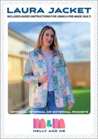 Laura Jacket Patchwork Pattern – Melly & Me - QuiltingJoyPDX