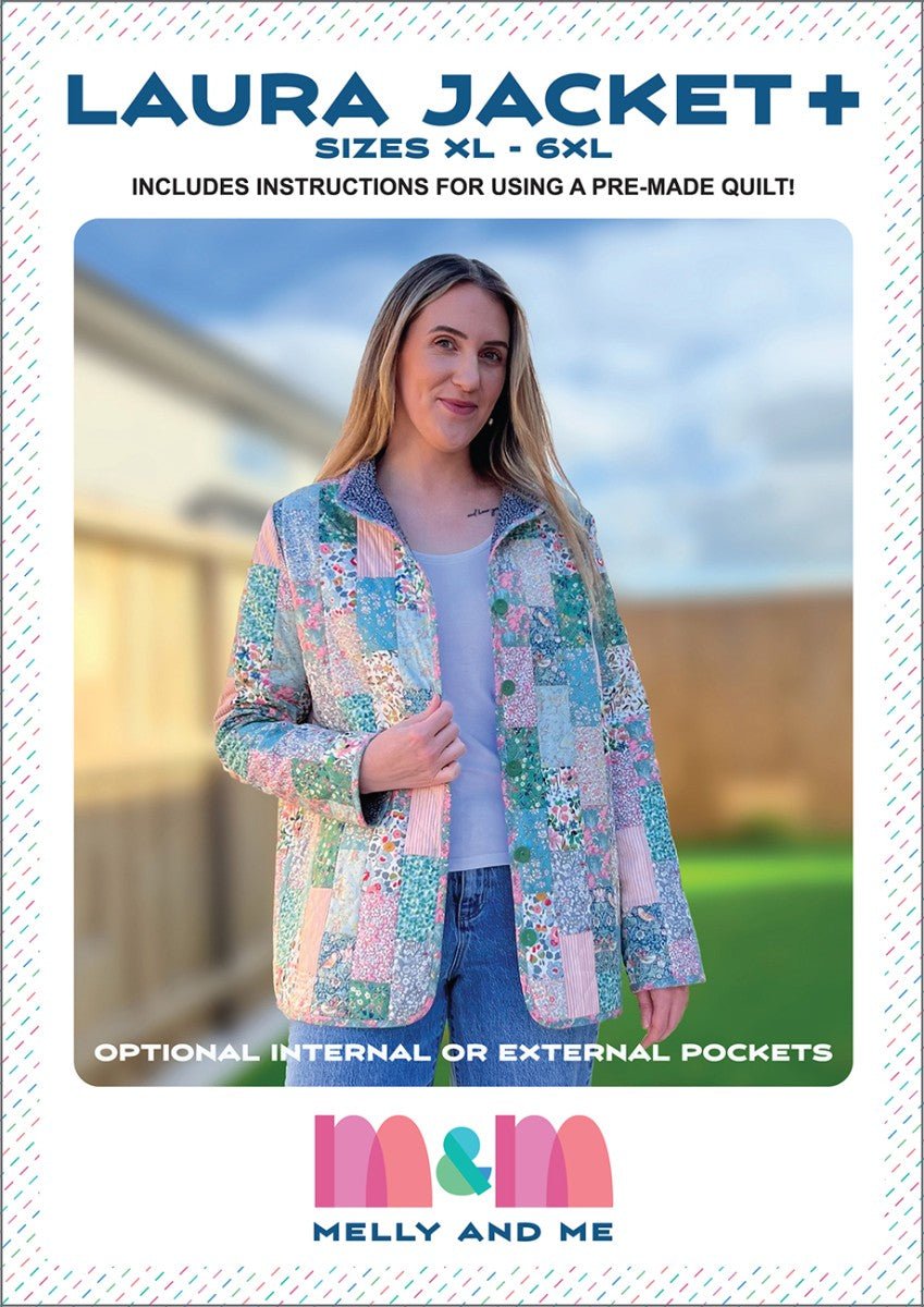 Laura Jacket Plus Sizes - QuiltingJoyPDX