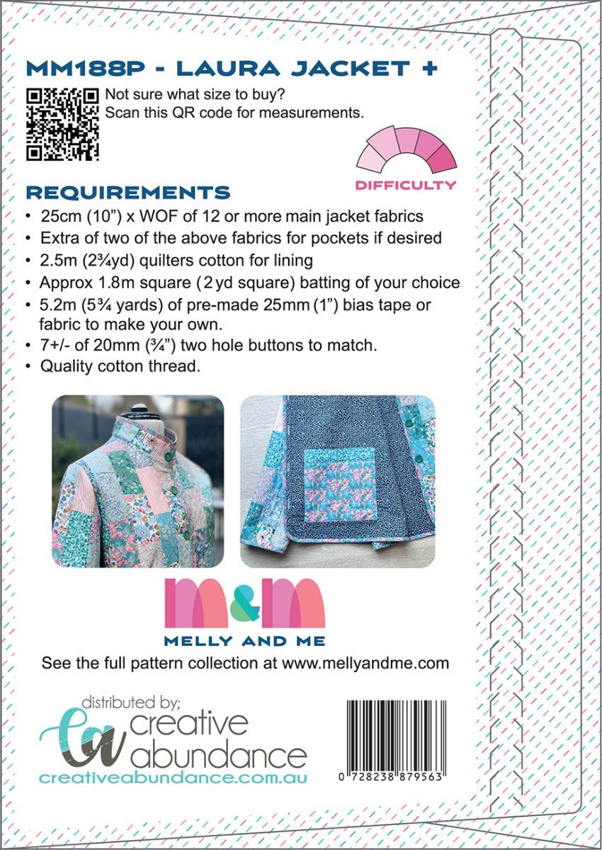 Laura Jacket Plus Sizes - QuiltingJoyPDX