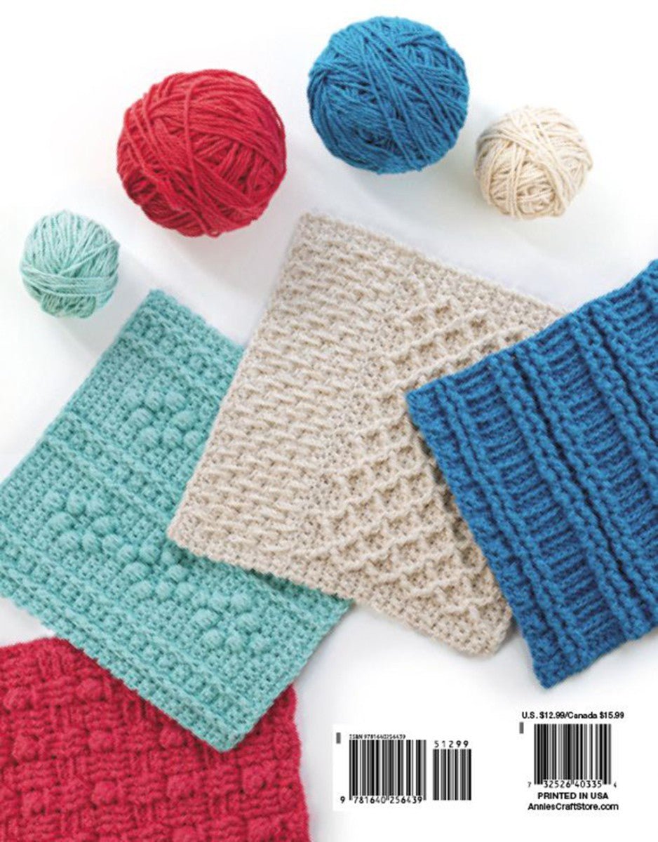 Learn to Crochet Gansey Dishcloths Book - QuiltingJoyPDX