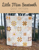 Little Miss Sawtooth Quilt Pattern designed by Melanie Traylor - QuiltingJoyPDX