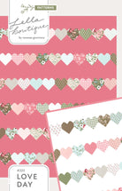 Love Day Quilt Pattern by Lella Boutique - approx 72.5" x 78.5" finished size - QuiltingJoyPDX