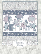 Love You Deerly Quilt Pattern by meags & me. Finished size approximately 40" x 50" - QuiltingJoyPDX