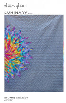 Luminary Quilt Pattern by Jamie Swanson From Alison Glass - finished size 42" x 55" - QuiltingJoyPDX