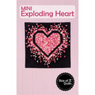 Mini Exploding Heart - QuiltingJoyPDX