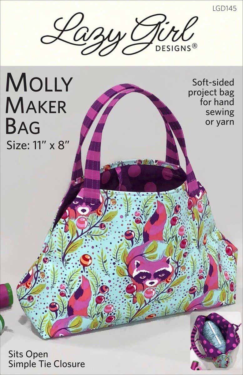 Molly Maker Bag Pattern – Lazy Girl Designs - QuiltingJoyPDX