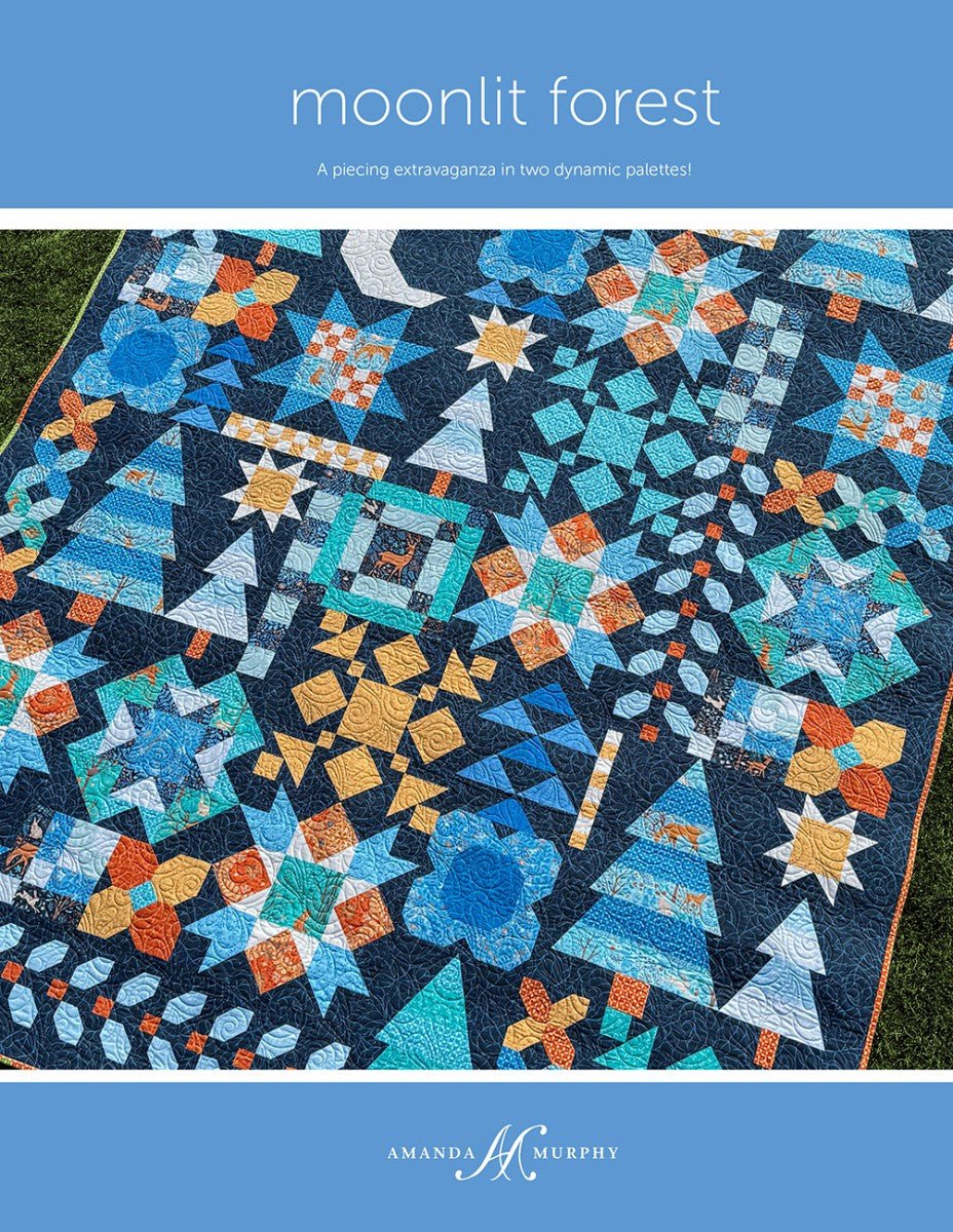 Moonlit Forest - QuiltingJoyPDX