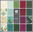 Nordic Summer Jelly Roll – Andover Fabrics (40 pcs) - QuiltingJoyPDX