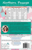Northern Passage Quilt Pattern – Baby, Throw & Twin Sizes | Due North Handmade - QuiltingJoyPDX