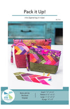 Pack it Up! Zipper pouch in 4 sizes by Kate Colleran Designs - QuiltingJoyPDX