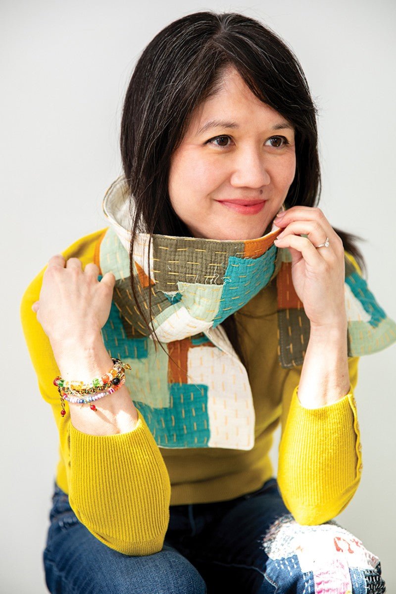 Patchwork Sashiko Book - QuiltingJoyPDX