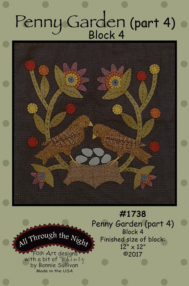 Penny Garden Part 4 - QuiltingJoyPDX