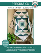 Percussion Quilt Pattern by Shadow Valley Quilts - QuiltingJoyPDX
