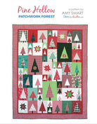 Pine Hollow Patchwork Forest Quilt Pattern by Amy Smart - QuiltingJoyPDX