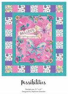 Possibilities Panel Quilt Kit featuring Faith and Grace Collection by Benartex - QuiltingJoyPDX