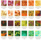 Potpourri by Studio RK - Ten Inch Squares (10" squares) Complete collection, includes duplicates 42pcs - QuiltingJoyPDX