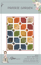 Prairie Garden Quilt Pattern by Jennifer Long - 48 x 60 - QuiltingJoyPDX