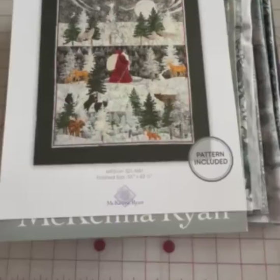 Said the Night Wind Quilt Kit-Pattern and Fabrics to complete the Quilt Top by McKenna Ryan - Finished size 53" x 62-3/4" - Free Shipping!
