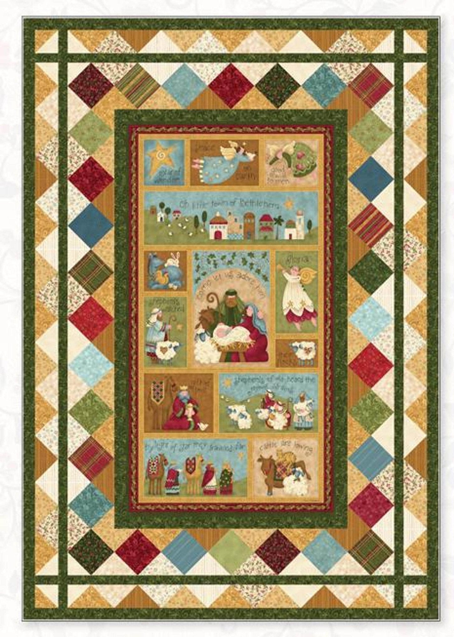 Quilt Kit Featuring Nancy Holvorsen's Star of Wonder Fabric Panel - QuiltingJoyPDX