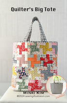 Quilter's Big Tote Pattern - QuiltingJoyPDX