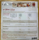 Quiltsmart Lone Star Quilt Kit: 38" Interfacing Panels + Instructions - QuiltingJoyPDX