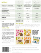 Rainbow Rainforest Quilt Pattern by Elizabeth Hartman (Pillow Pattern Included) - QuiltingJoyPDX