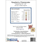Raspberry Cheesecake Block of the Month Quilt Pattern - QuiltingJoyPDX