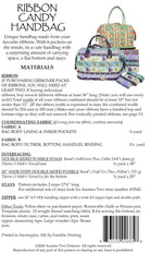 Ribbon Candy Handbag Pattern - QuiltingJoyPDX