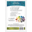 Roll-Up Organizer Pattern - QuiltingJoyPDX