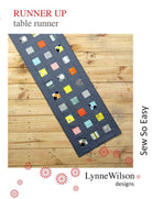 Runner Up Table Runner Pattern - QuiltingJoyPDX
