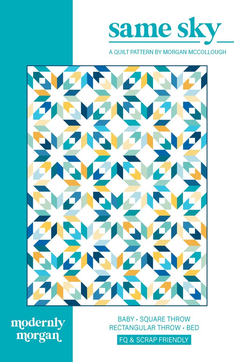 Same Sky Quilt Pattern by Modernly Morgan - QuiltingJoyPDX