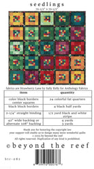 Seedlings quilt pattern from beyond the reef - QuiltingJoyPDX