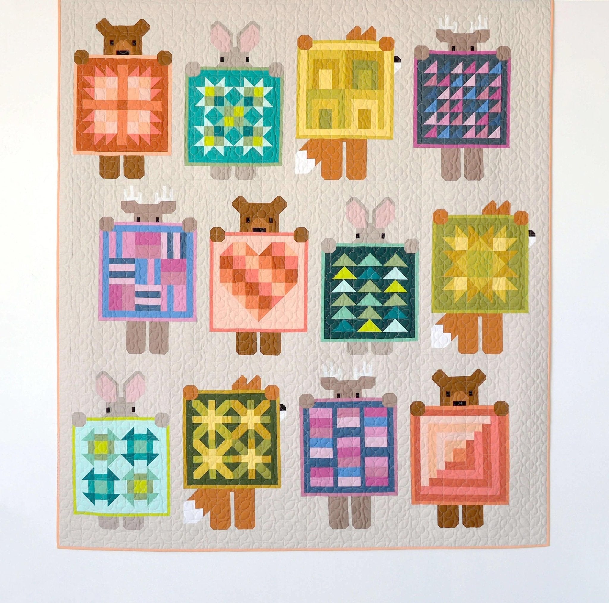 Show and Tell Quilt Kit by Elizabeth Hartman – Complete Patchwork Set - QuiltingJoyPDX