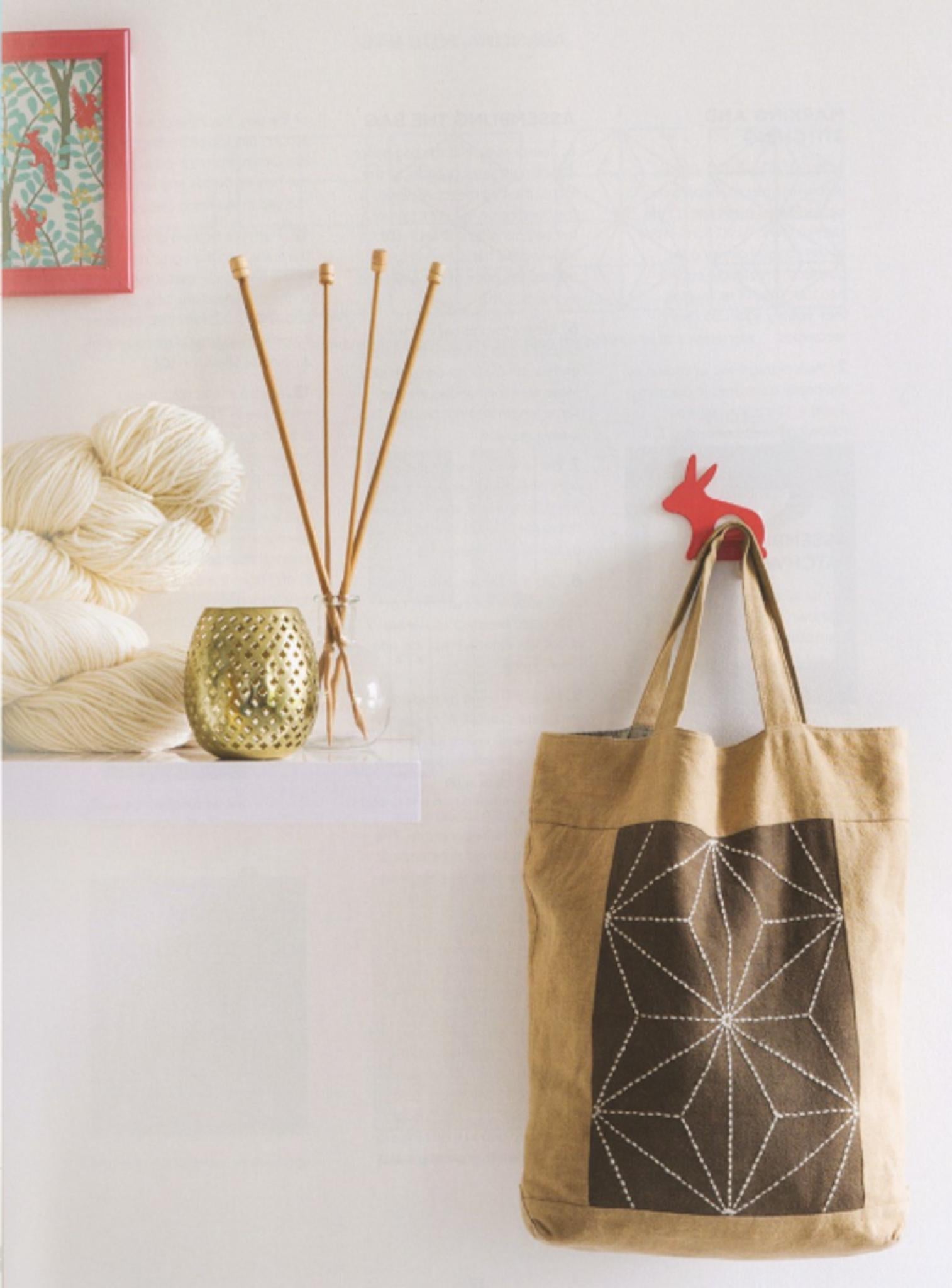 Simple Sashiko book by Susan Briscoe - 8 Sashiko Sewing Projects for the Modern Home - QuiltingJoyPDX