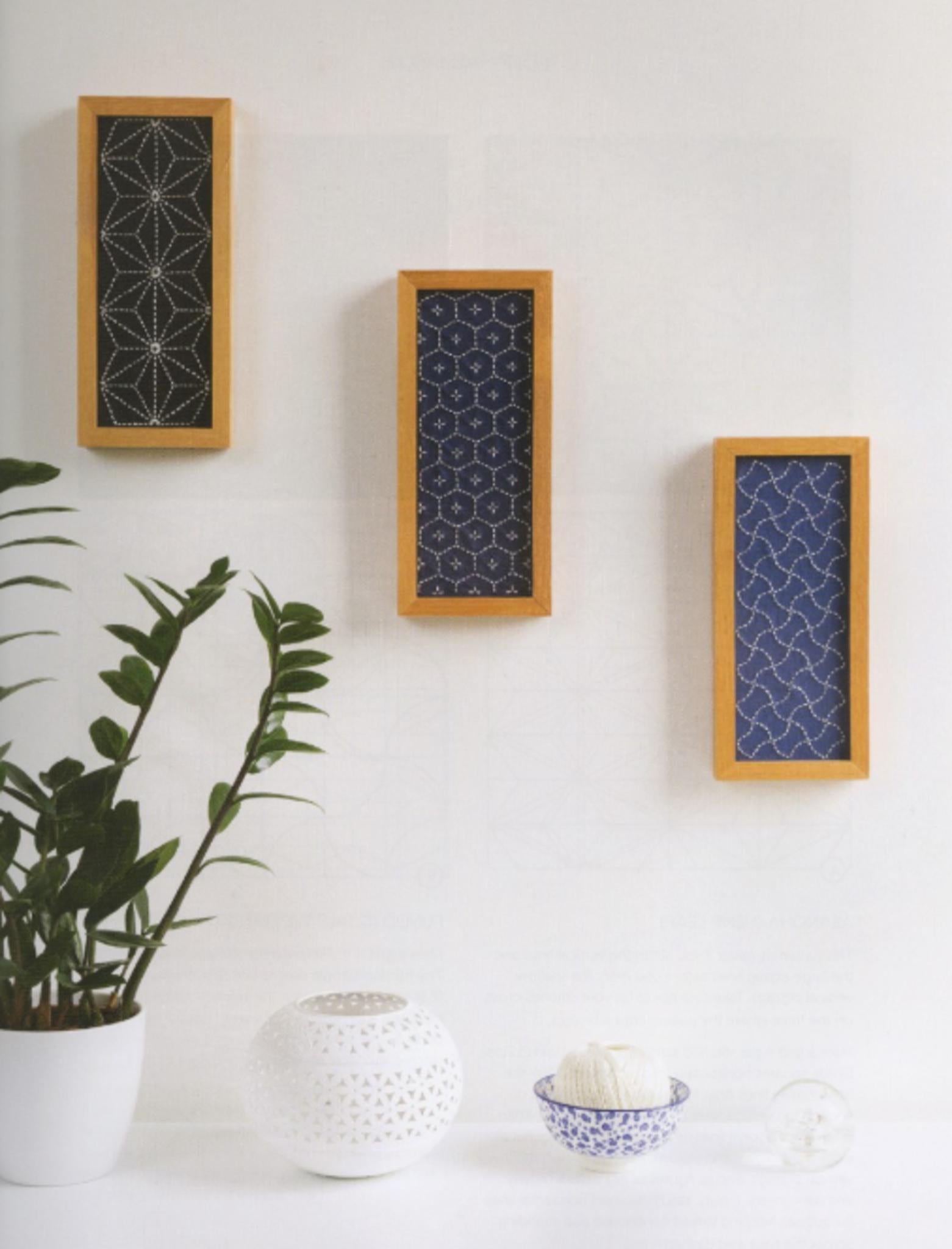 Simple Sashiko book by Susan Briscoe - 8 Sashiko Sewing Projects for the Modern Home - QuiltingJoyPDX