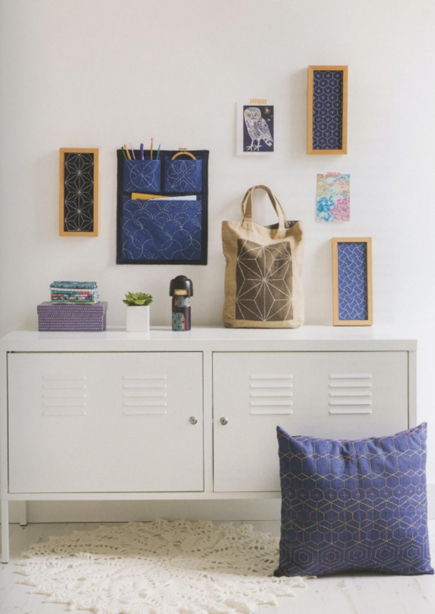 Simple Sashiko book by Susan Briscoe - 8 Sashiko Sewing Projects for the Modern Home - QuiltingJoyPDX