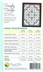 Simply Terrific Quilt Pattern for 3 sizes, by Designer Diana Beaubien for Pleasant Valley Creations - QuiltingJoyPDX