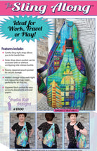 Sling Along Pattern by Studio Kat Designs - 12 x 8 x 5 - QuiltingJoyPDX
