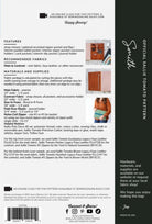 Smith Organizer from Sallie Tomato Mini Pattern - 12"w x 9"h x 1/2"deep - QuiltingJoyPDX