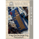 Snag the Sausage Dog Pincushion - QuiltingJoyPDX