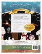 Snowman Lane Table Runner Pattern - QuiltingJoyPDX