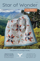 Star of Wonder Quilt Pattern (2nd Edition) by Ann Skaehill – 4 Sizes - QuiltingJoyPDX