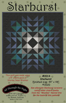 Starburst Quilt Pattern by Bonnie Sullivan - QuiltingJoyPDX